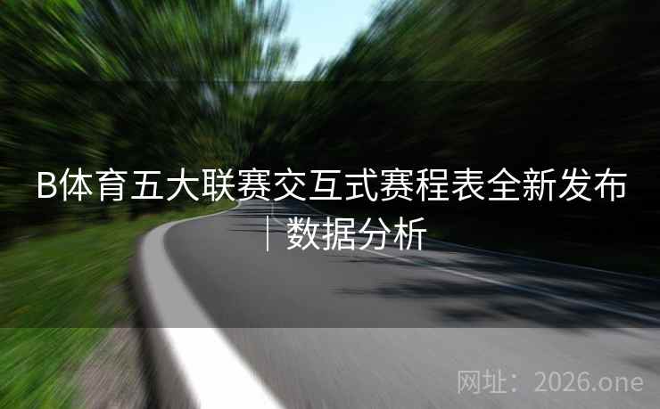 B体育五大联赛交互式赛程表全新发布｜数据分析